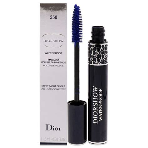 dior blue mascara 258|christian Dior backstage mascara.